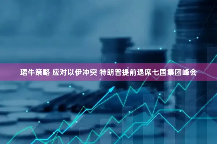 珺牛策略 应对以伊冲突 特朗普提前退席七国集团峰会